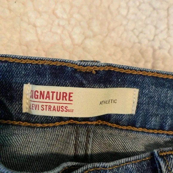 Levi's Signature Blue Jeans 30x32 - Picture 4 of 8